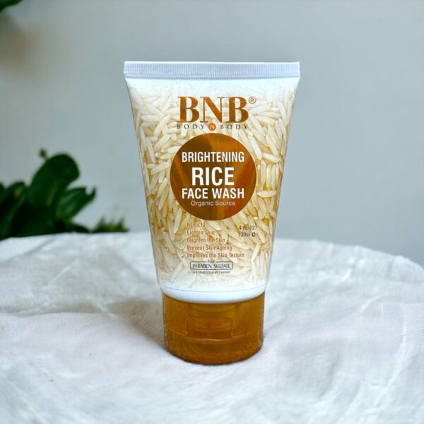 5 in 1 BNB-Rice Whitening And Glowing Facial Kit  Sun Screen +Face Wash+ Scrub+ Mask  +Glow Serum 30ml - Image 2