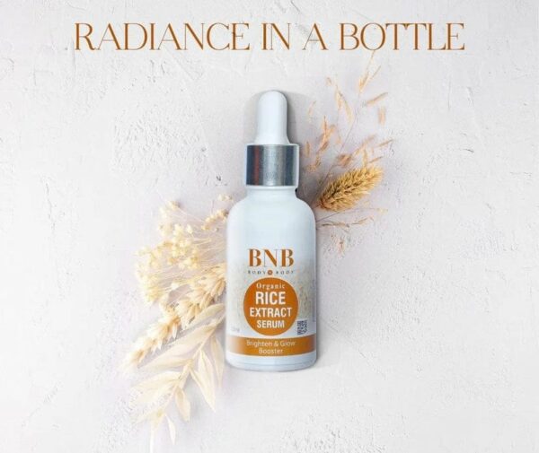 BNB Rice Organic Extract & Brighten Glow Serum - Image 2