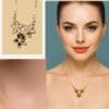 Gilded Floral Charm