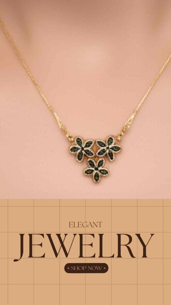 Gilded Floral Charm - Image 3