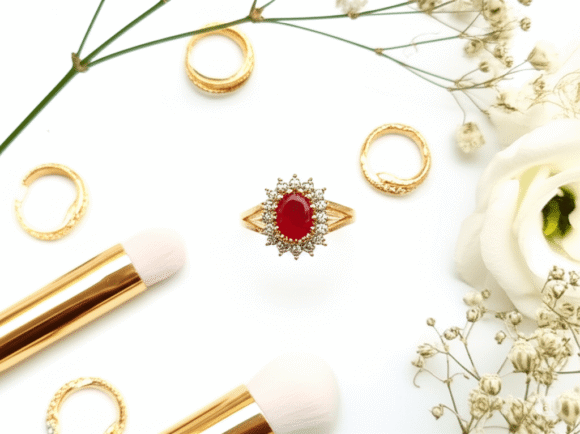 Royal Red Radiance Ring