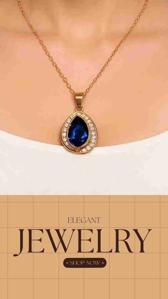 Samandar Drop Necklace Set - Image 4