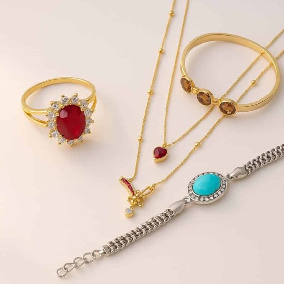 Shine like royalty with this 4-in-1 jewelry bundle